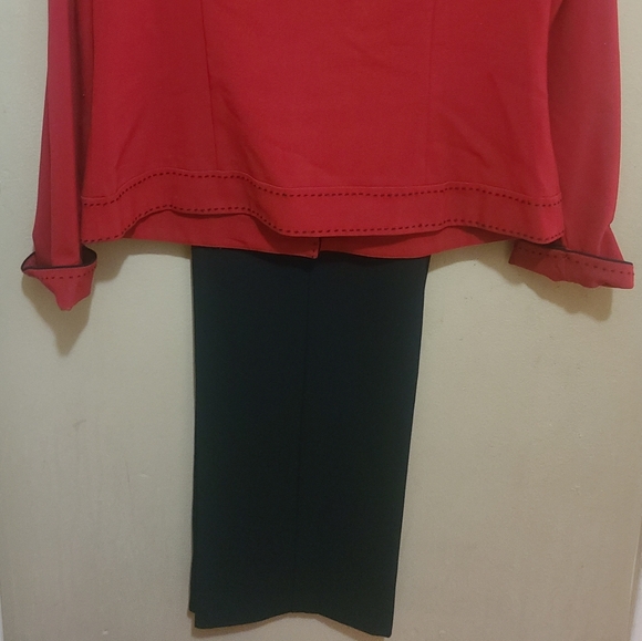 Casual Navy & Red  2pc Suit - Picture 3 of 3